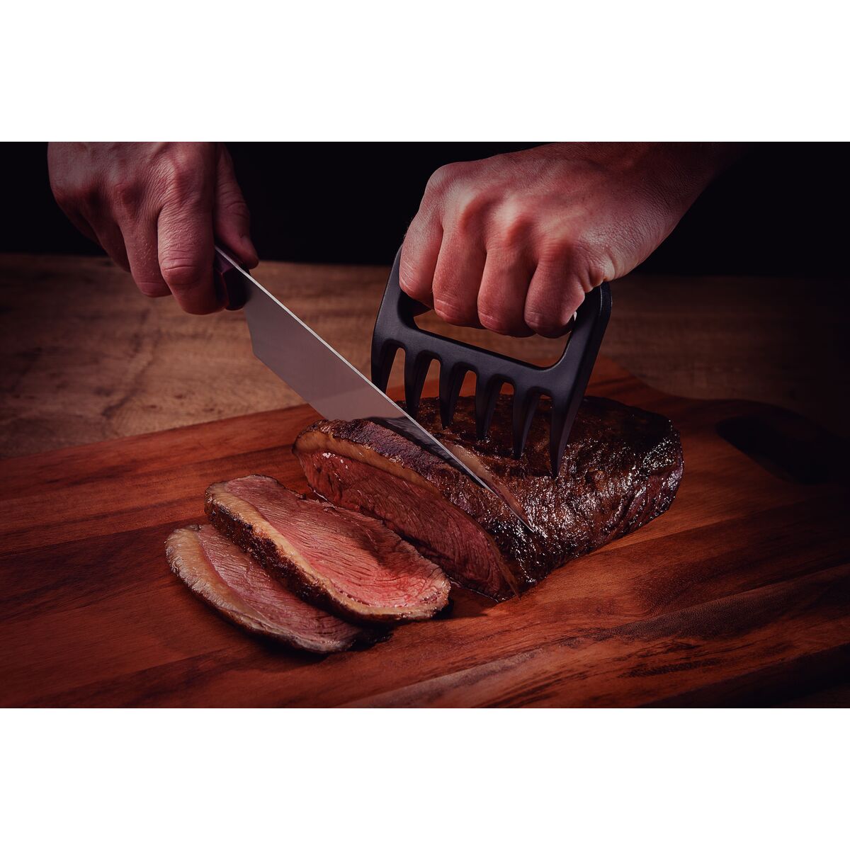 GARRAS MULTIUSO TRAMONTINA CHURRASCO BLACK 2 PEÇAS