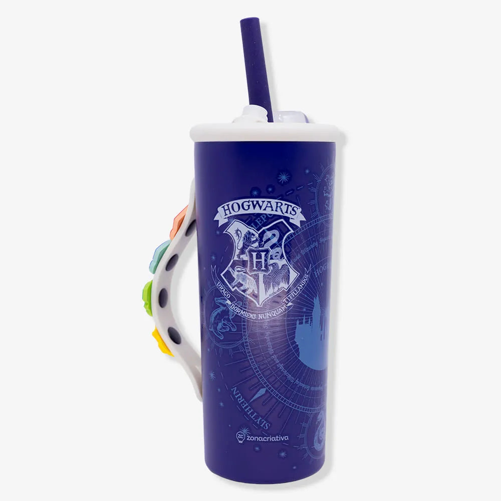 COPO CHARMS 600 ML HOGWARTS  ZONA CRIATIVA