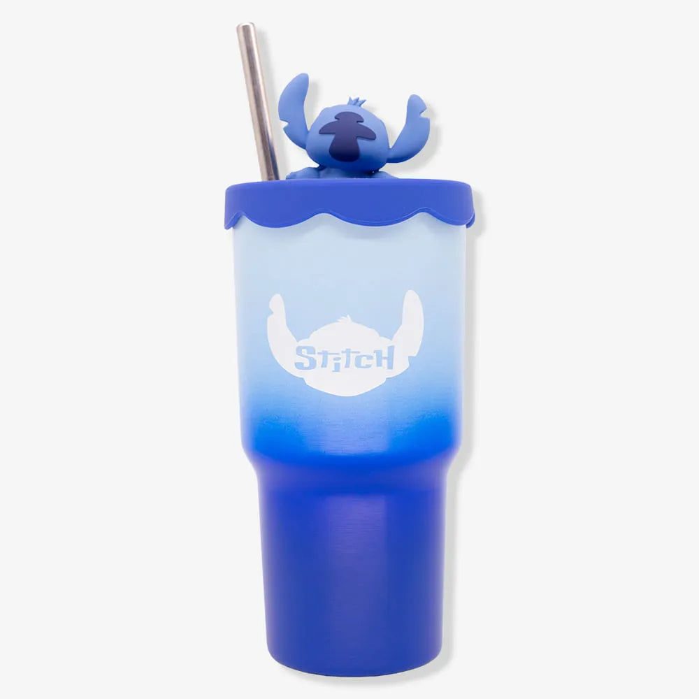 COPO TOPPER 600ML STITCH ZONA CRIATIVA