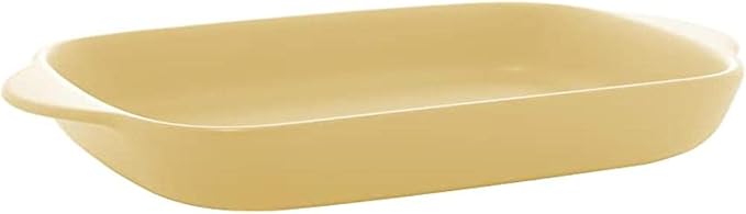 TRAVESSA PORCELANA NORDICA AMARELO MATT WOLFF