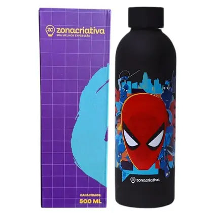 GARRAFA MAX 500ML SPIDER MAN ZONA CRIATIVA
