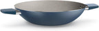 WOK INTENSE 32 CM COM ALÇA AZUL EURO