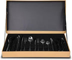 FAQUEIRO EM AÇO INOX ESTOJO DECOR BAMBU