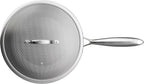 WOK HEXXA 3D CERAMIC COM CABO 28 CM EURO