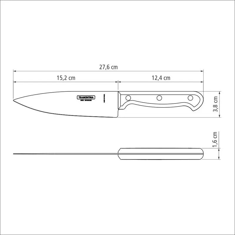 FACA PARA COZINHA TRAMONTINA ULTRACORTE 6