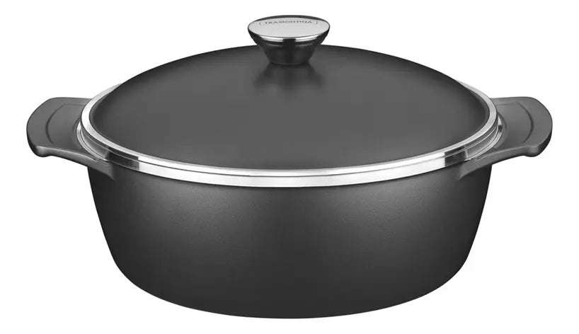 CAÇAROLA 24CM 3.7L LYON PRETO