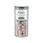 POTE DE VIDRO SLIM COM TAMPA INOX 1,3L